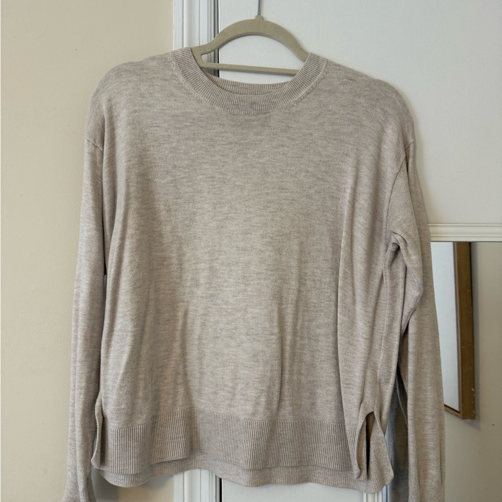 Banana Republic Beige Knit Sweater